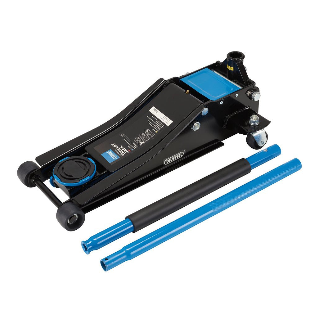 Draper Trolley Jack, 2.25 Tonne, Blue 28465