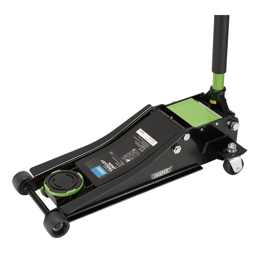 Draper Trolley Jack, 2.25 Tonne, Green 28466