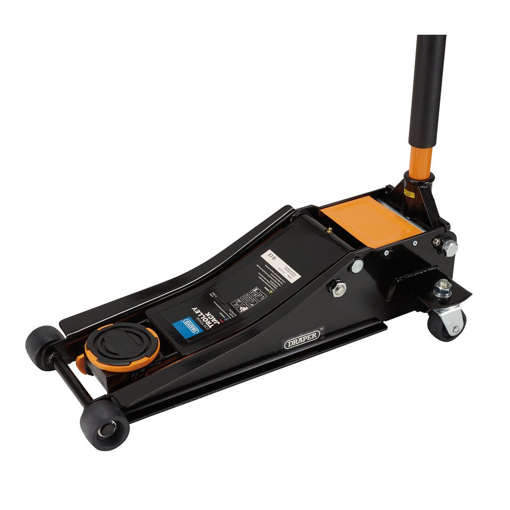 Draper Trolley Jack, 2.25 Tonne, Orange 28475