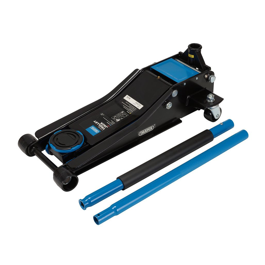 Draper Trolley Jack, 3 Tonne, Blue 28481