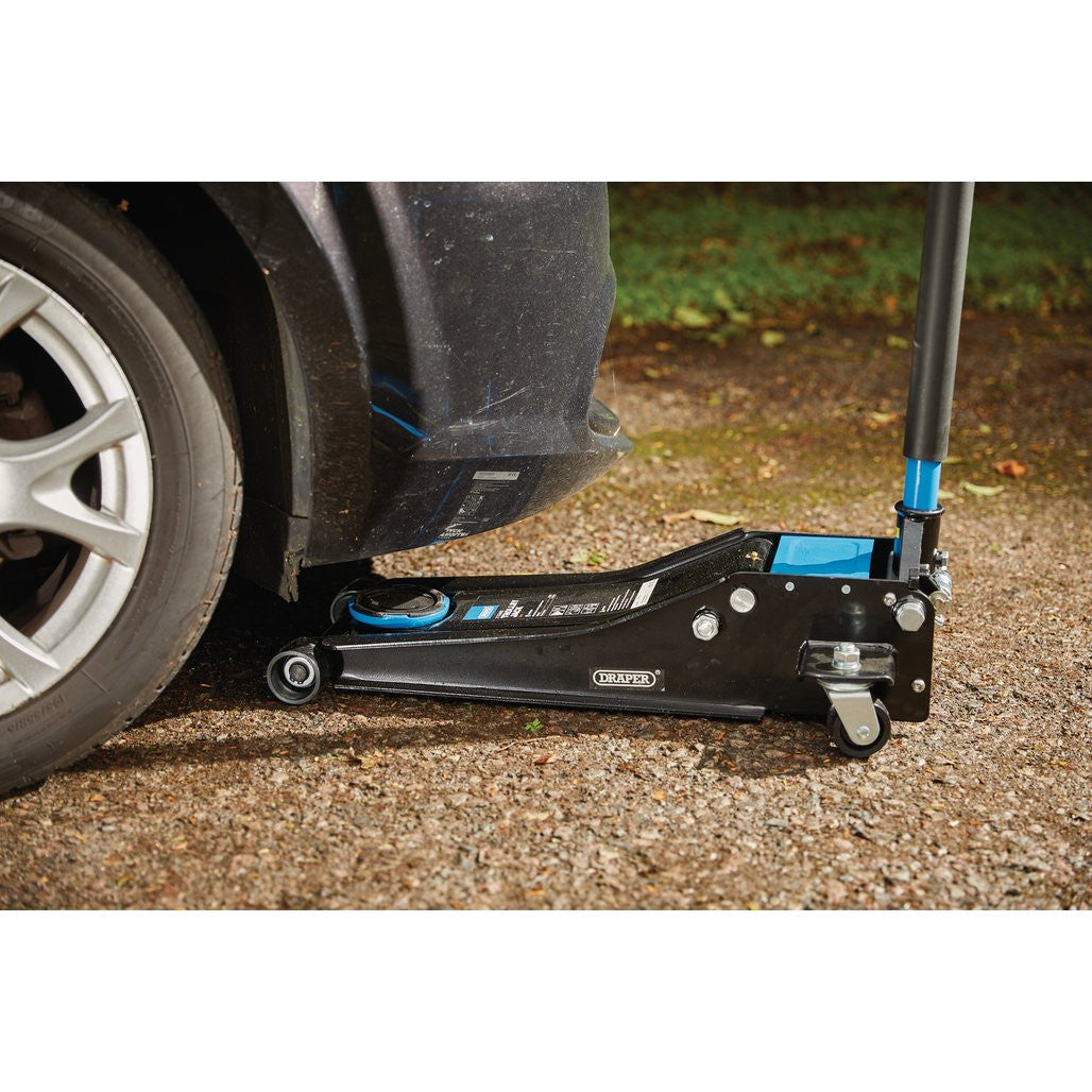 Draper Trolley Jack, 3 Tonne, Blue 28481