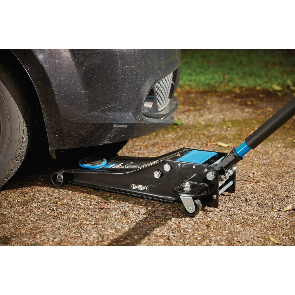 Draper Trolley Jack, 3 Tonne, Blue 28481