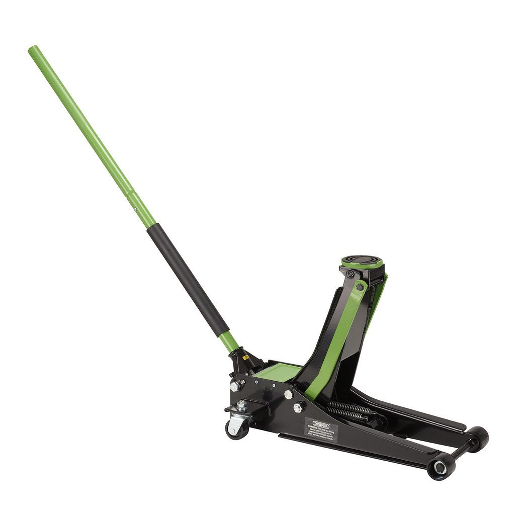 Draper Trolley Jack, 3 Tonne, Green 28485