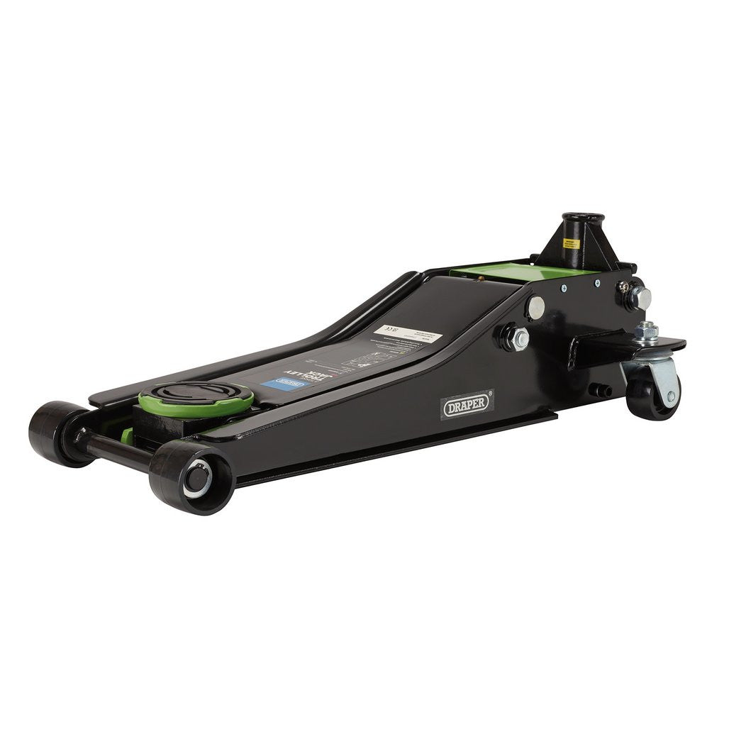 Draper Trolley Jack, 3 Tonne, Green 28485