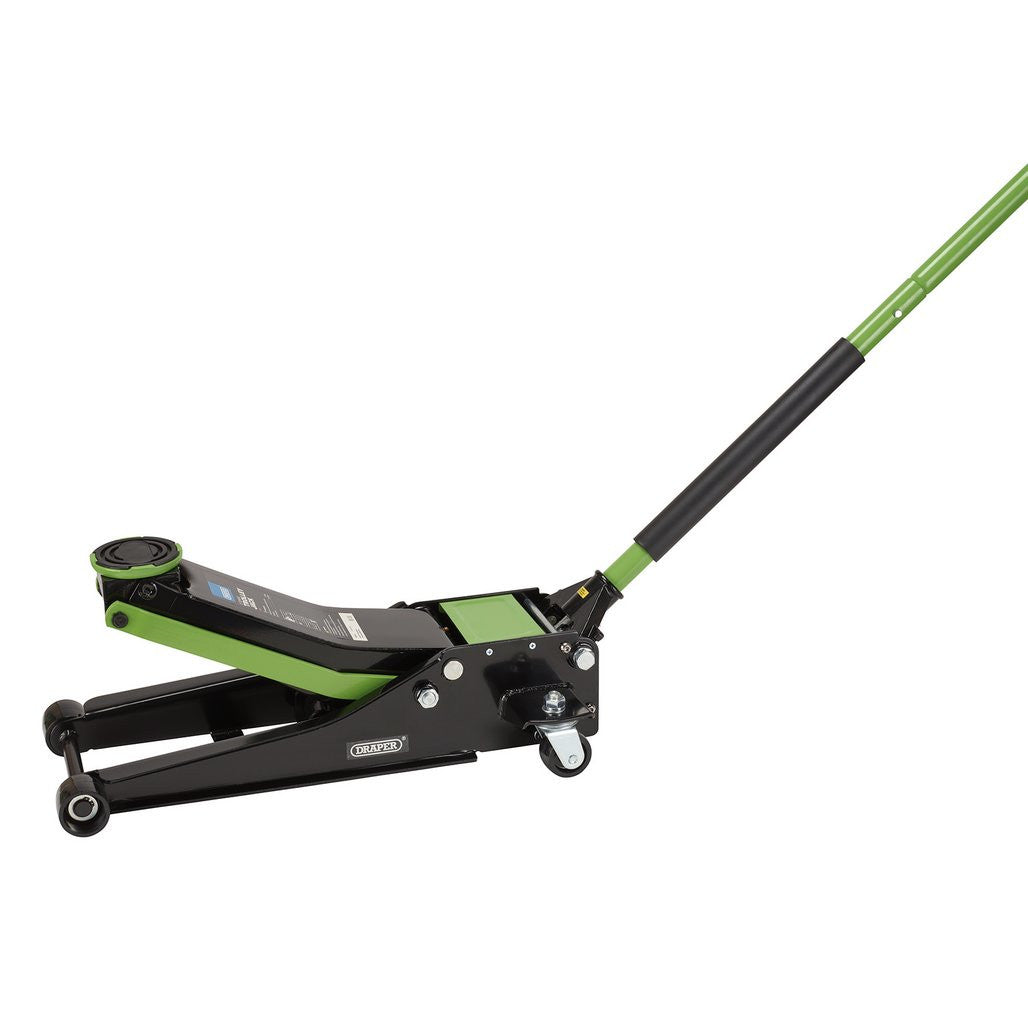 Draper Trolley Jack, 3 Tonne, Green 28485