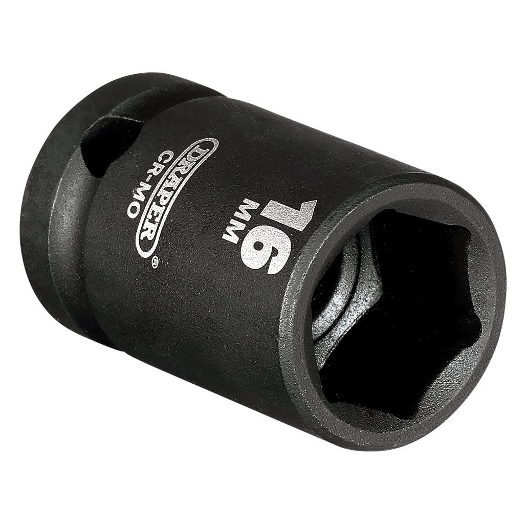 Draper HI-TORQ® Impact Socket, 1/2" Sq. Dr., 16mm  28488