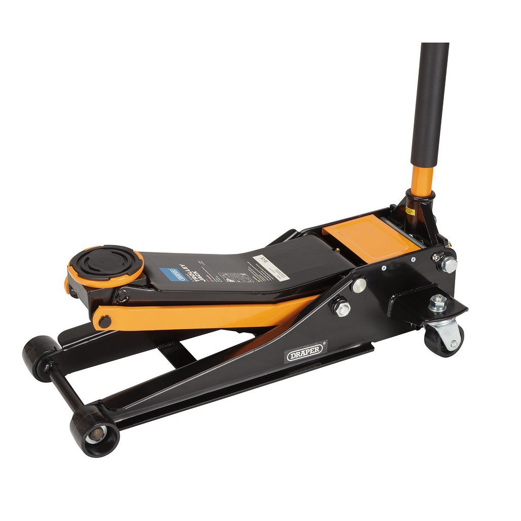 Draper Trolley Jack, 3 Tonne, Orange 28494