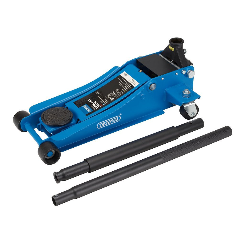 Draper Low Profile Trolley Jack, 2 Tonne 28497
