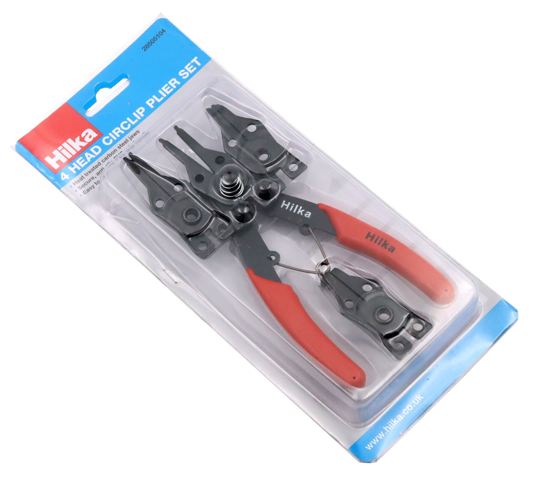 Hilka 4 Head Circlip Pliers Set 28505104
