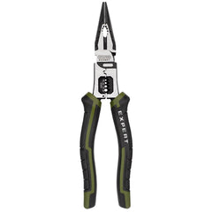 Draper Expert Long Nose Pliers with Wire Stripper, 200mm   28527