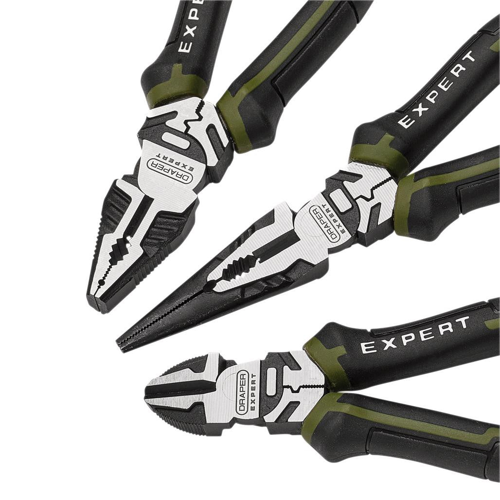 Draper Expert High Leverage Pliers Set (3 Piece)  28533