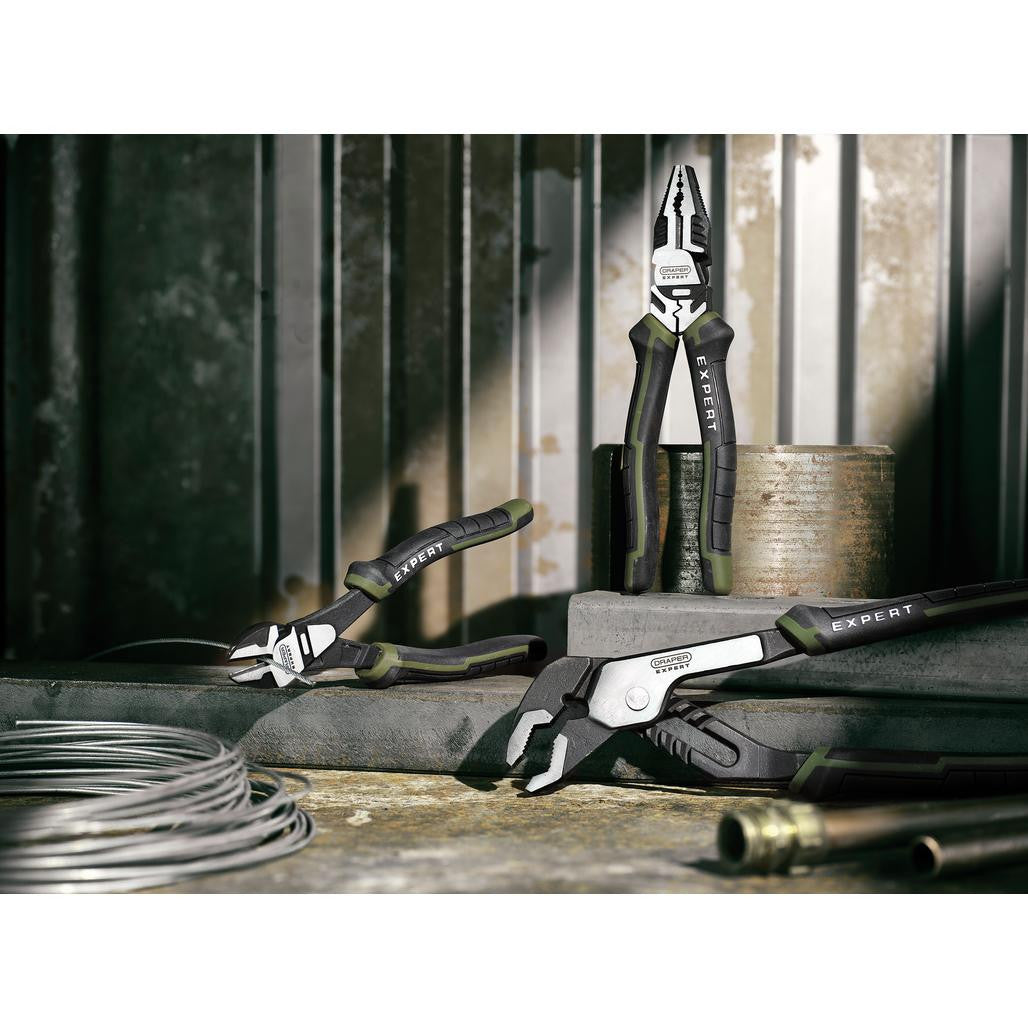 Draper Expert High Leverage Pliers Set with Water Pump Pliers (3 Piece)  28536