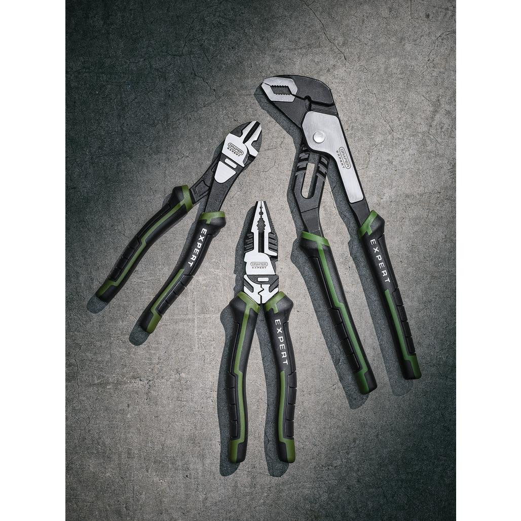 Draper Expert High Leverage Pliers Set with Water Pump Pliers (3 Piece)  28536