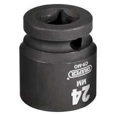 Draper HI-TORQ® Impact Socket, 1/2" Sq. Dr., 24mm  28545