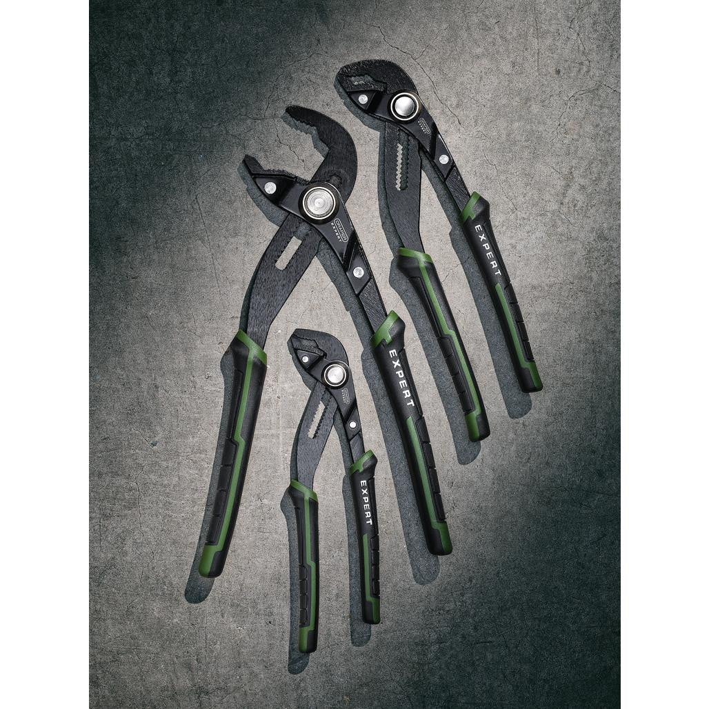 Draper Expert Quick Release Water Pump Pliers Set (3 Piece)  28552