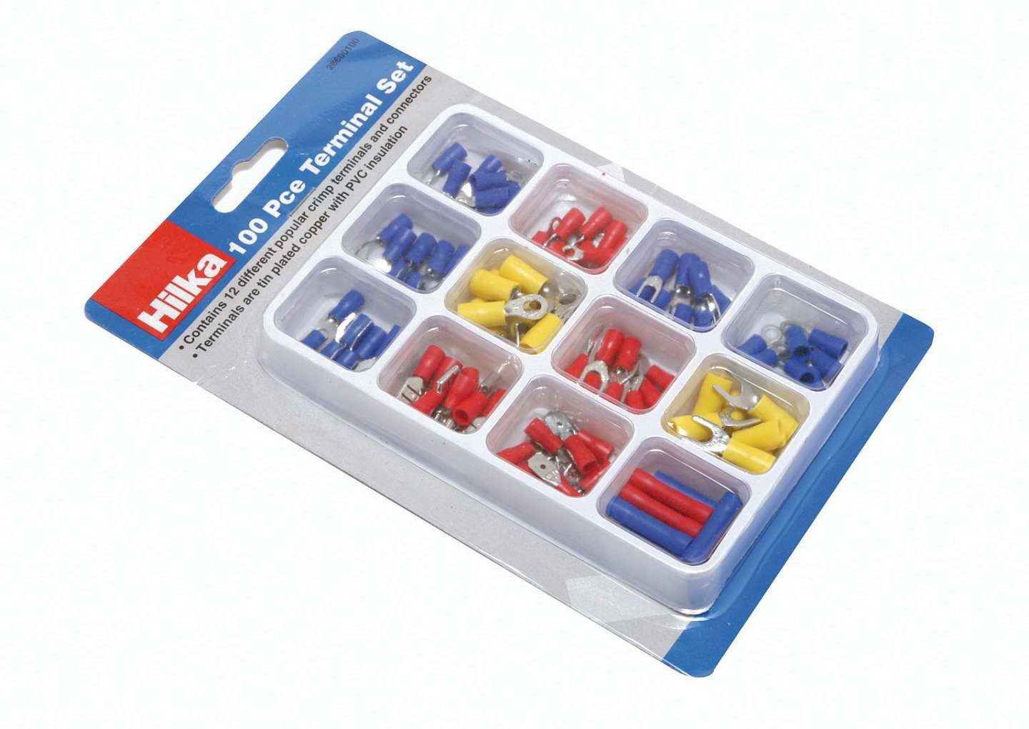 Hilka 100 pce Terminal Set 28600100