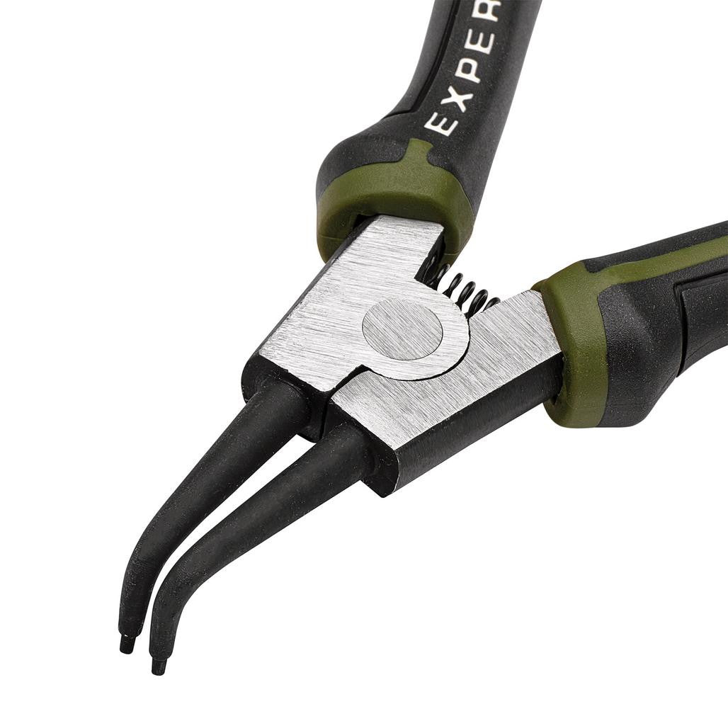 Draper Expert Bent External Circlip Pliers, 180mm   28620
