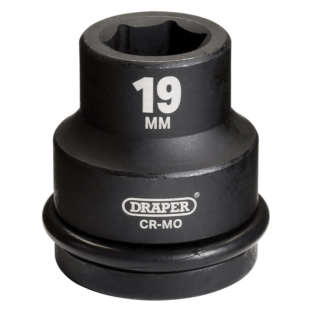 Draper Hi-TORQ® Impact Socket, 3/4" Sq. Dr., 19mm  28660