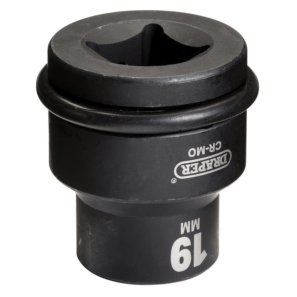 Draper Hi-TORQ® Impact Socket, 3/4" Sq. Dr., 19mm  28660