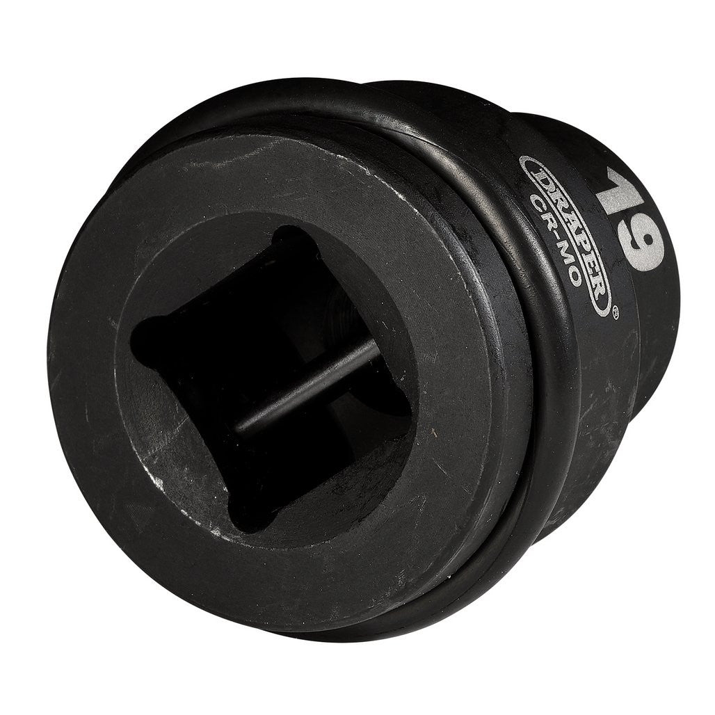 Draper Hi-TORQ® Impact Socket, 3/4" Sq. Dr., 19mm  28660