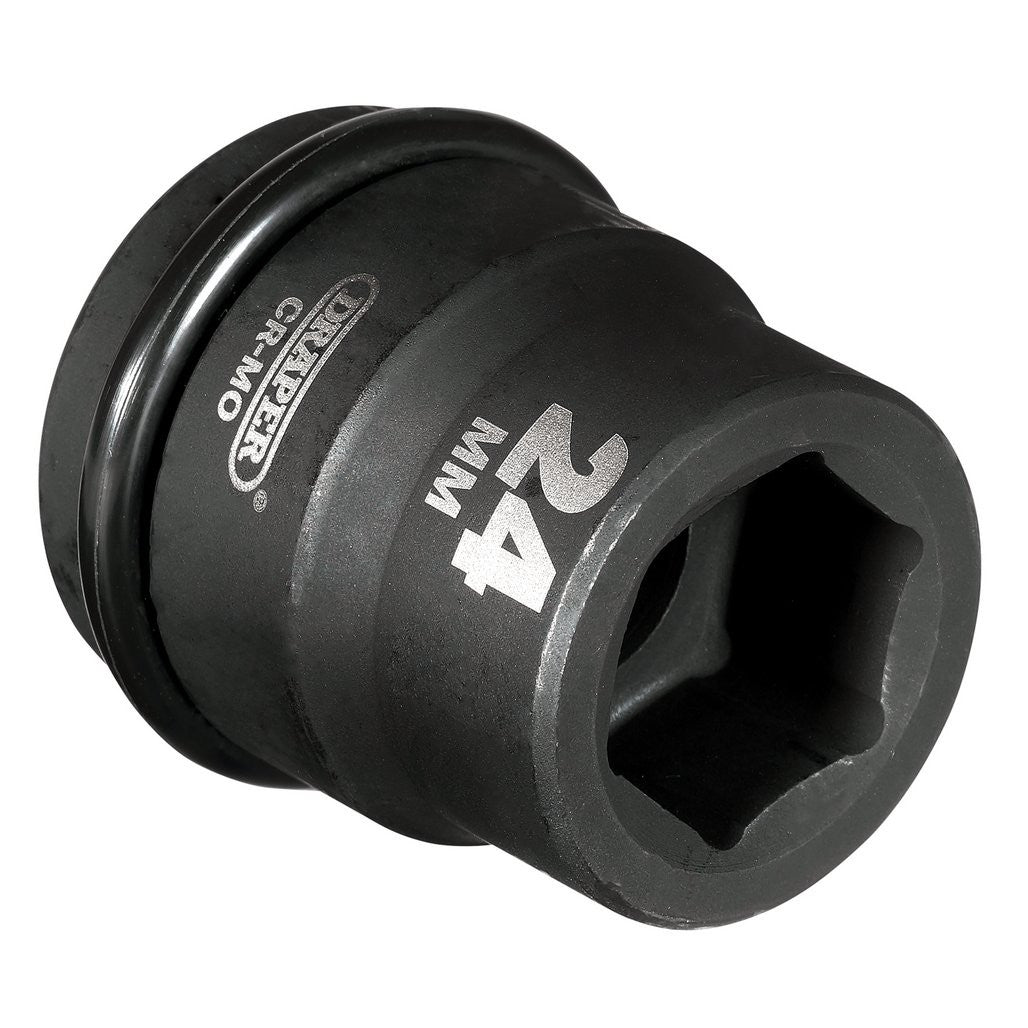Draper HI-TORQ® 6 Point Impact Socket, 3/4" Sq. Dr., 24mm  28694