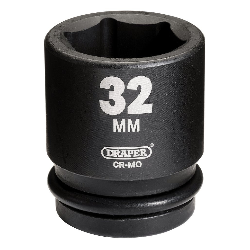 Draper Hi-TORQ® Impact Socket, 3/4" Sq. Dr., 32mm  28743
