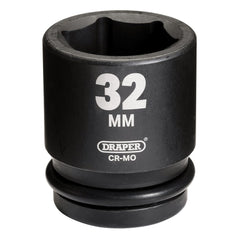 Draper Hi-TORQ® Impact Socket, 3/4" Sq. Dr., 32mm  28743