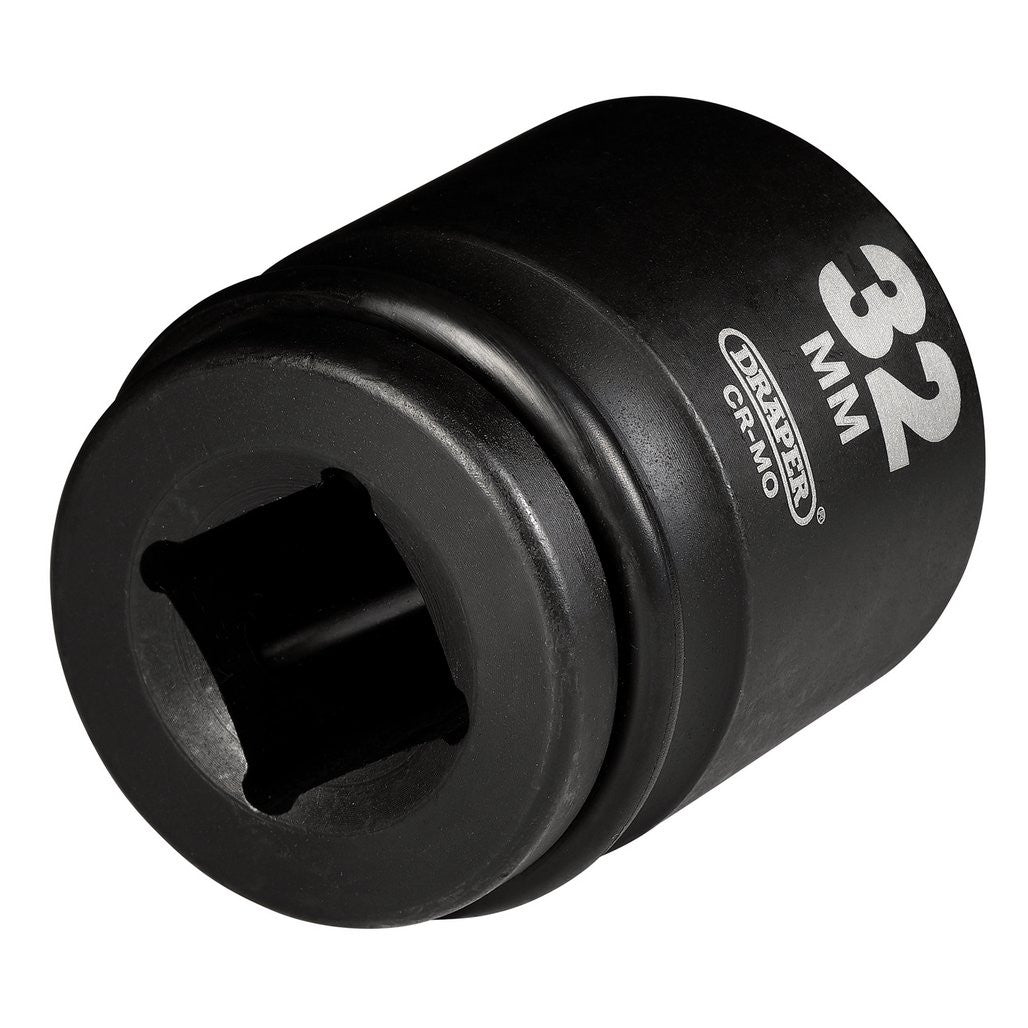 Draper Hi-TORQ® Impact Socket, 3/4" Sq. Dr., 32mm  28743