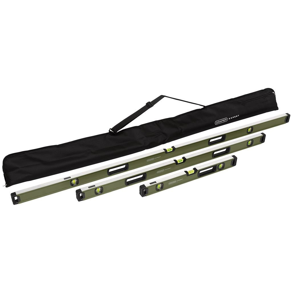 Draper Expert Box Spirit Level with Handle Set (3 Piece)  29006