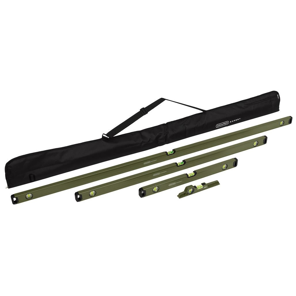 Draper Expert Box and Boat Spirit Level Set (4 Piece)  29056