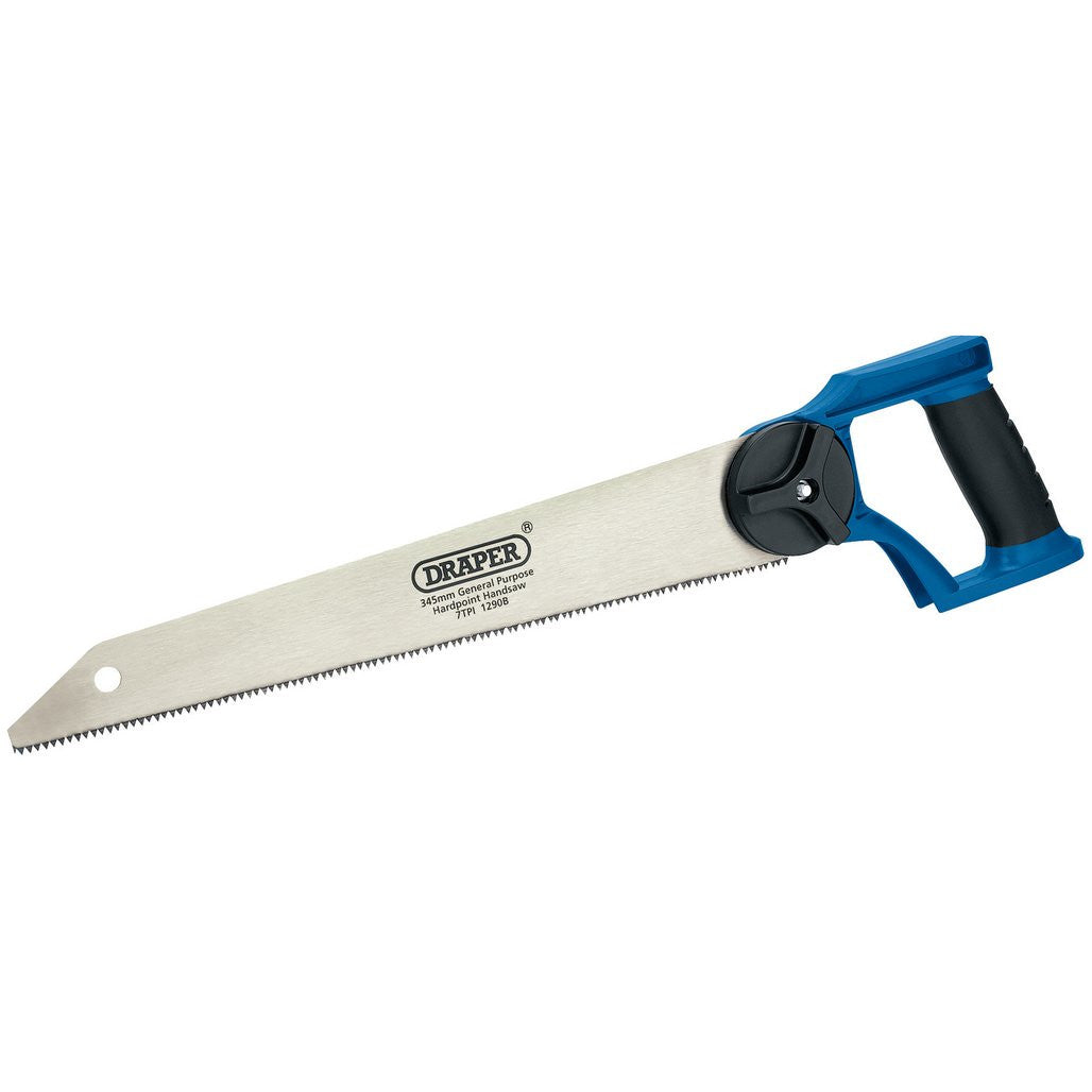 Draper General Purpose Hardpoint Handsaw, 345mm, 7tpi  29265