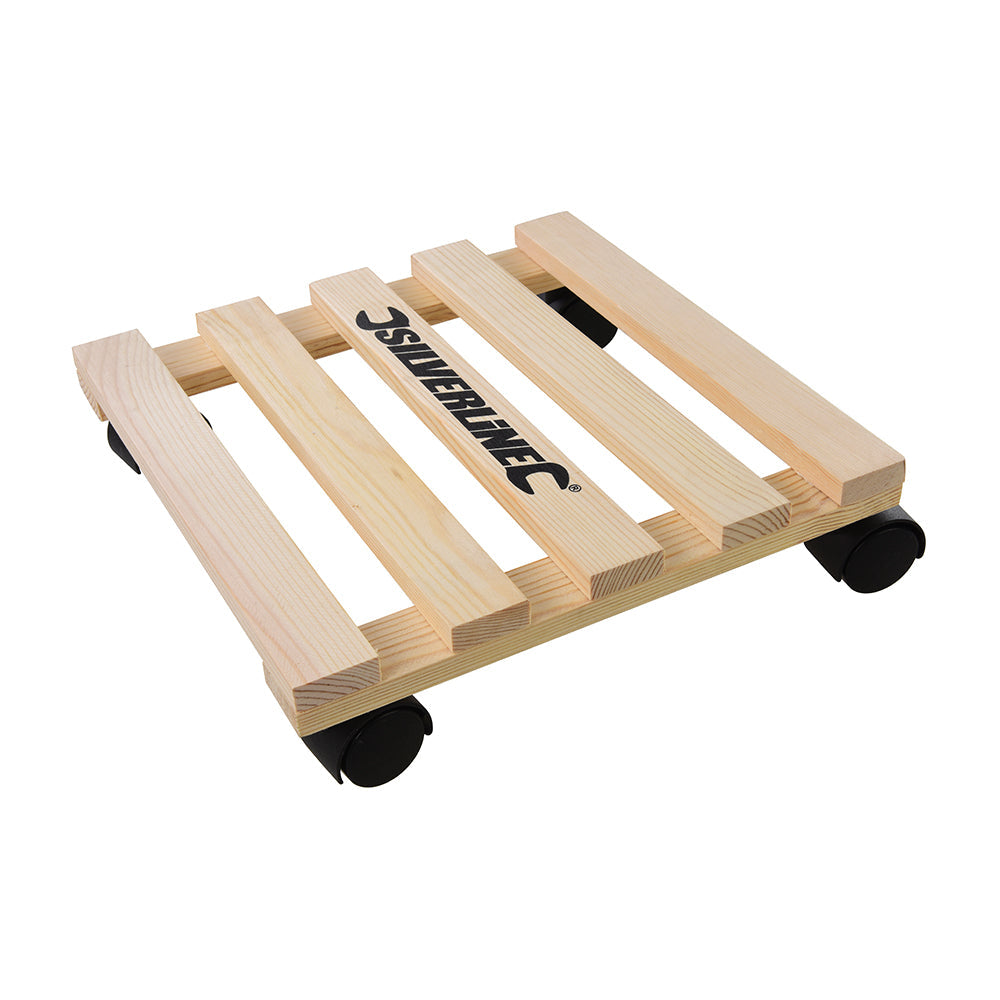 Silverline Square Pot Trolley 295928