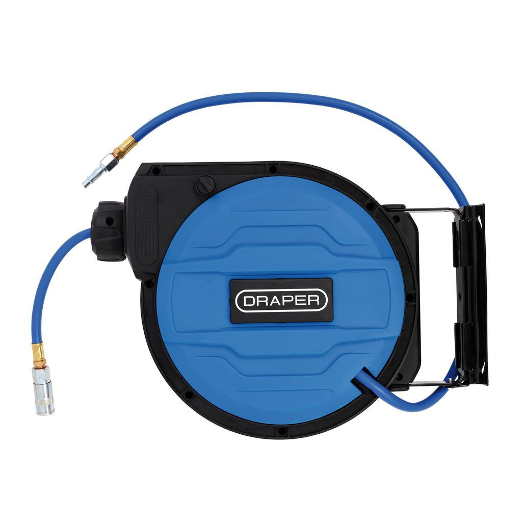 Draper Retractable Air Hose Reel, 12m, 8mm ID  29662