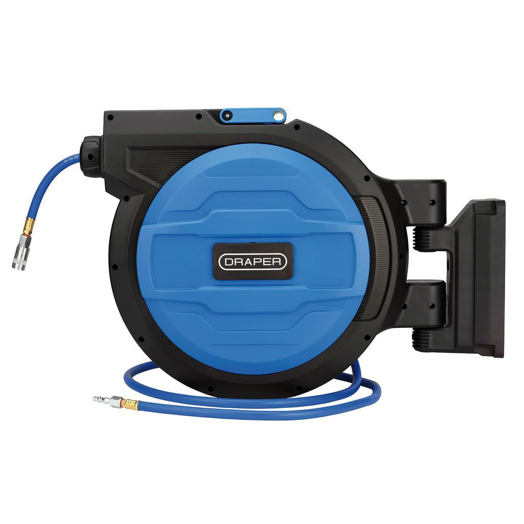 Draper Retractable Air Hose Reel, 20m, 10mm ID  29675