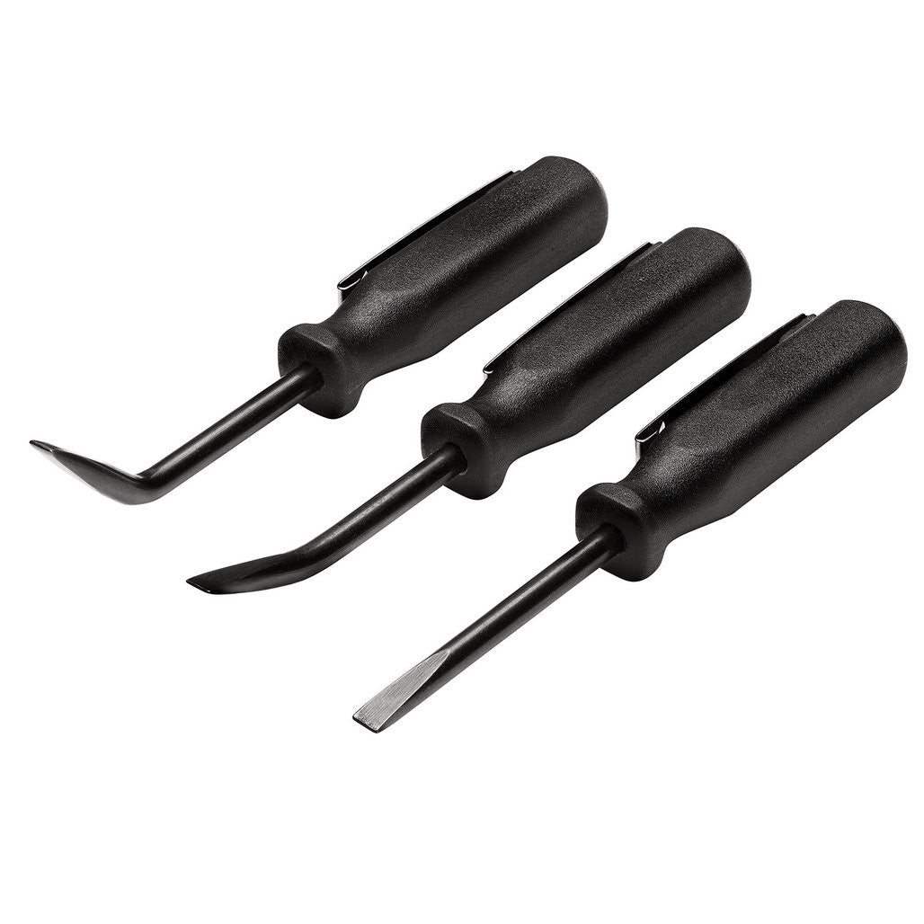 Draper Mini Pry Bar Set, 125mm, Black (3 Piece)  29729