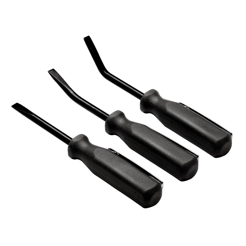 Draper Mini Pry Bar Set, 125mm, Black (3 Piece)  29729