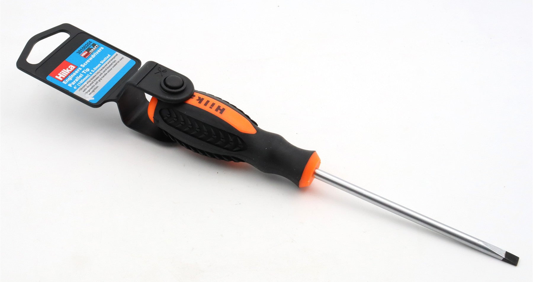 Hilka 4" x 5mm Screwdriver Parallel Tip Slotted 30100204