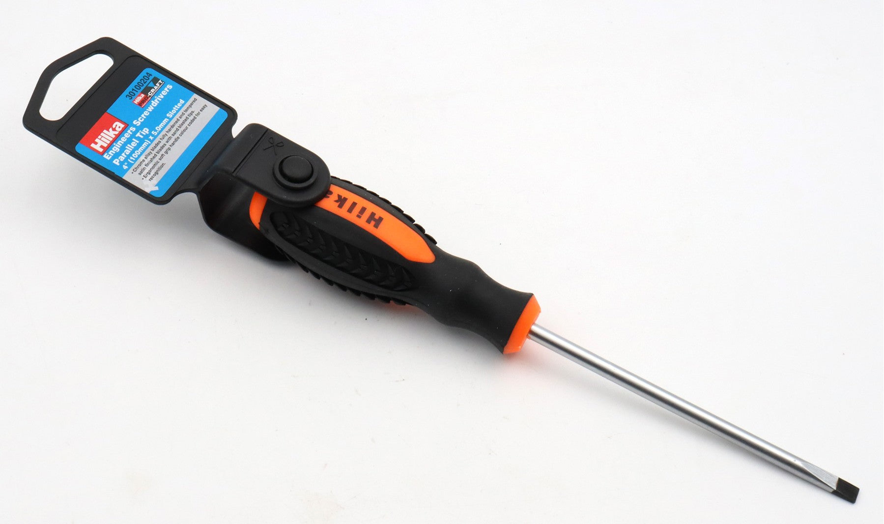 Hilka 4" x 5mm Screwdriver Parallel Tip Slotted 30100204