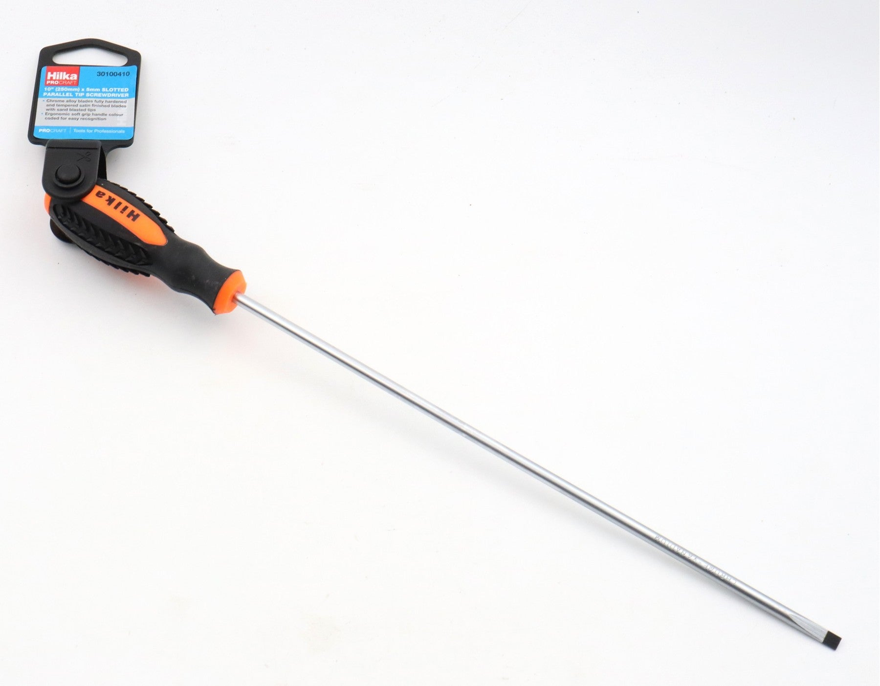 Hilka 10" x 5mm Screwdriver Parallel Tip Slotted 30100410