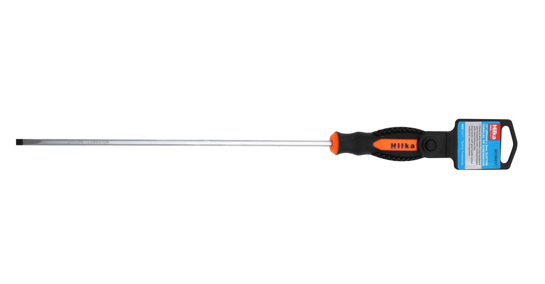 Hilka 10" x 5mm Screwdriver Parallel Tip Slotted 30100410