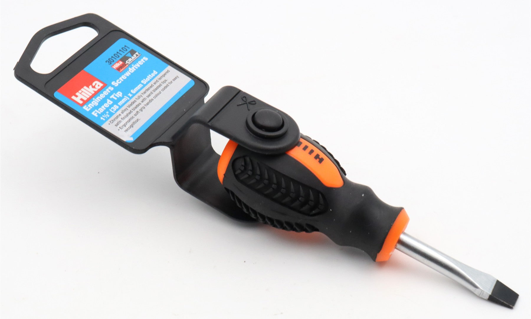 Hilka 1 1/2" x 6mm Screwdriver Flared Tip Slot 30101101