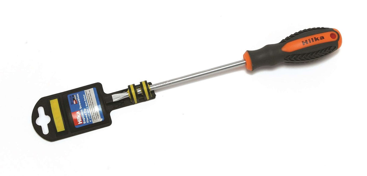 Hilka 6" x 6 mm Screwdriver Flared Tip Slotted 30101206