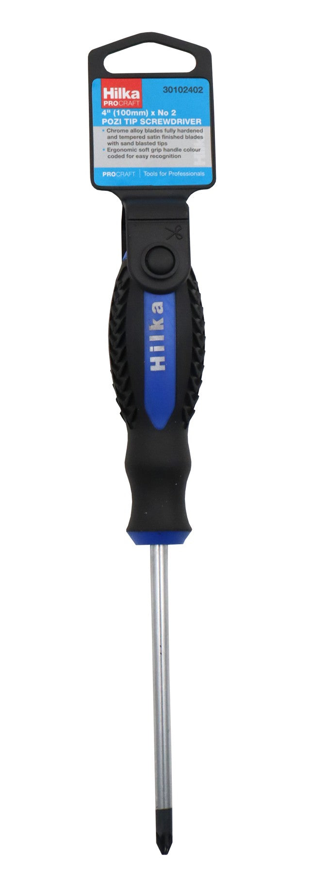Hilka 4" (100mm) x No 2 Screwdriver Pozi Tip 30102402