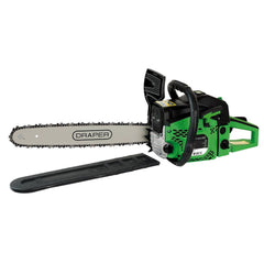 Draper Petrol Chainsaw, 45cc, 450mm/18"  30273