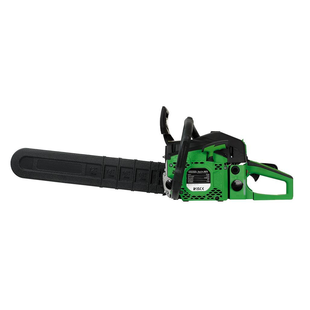 Draper Petrol Chainsaw, 51cc, 500mm/20"  30274