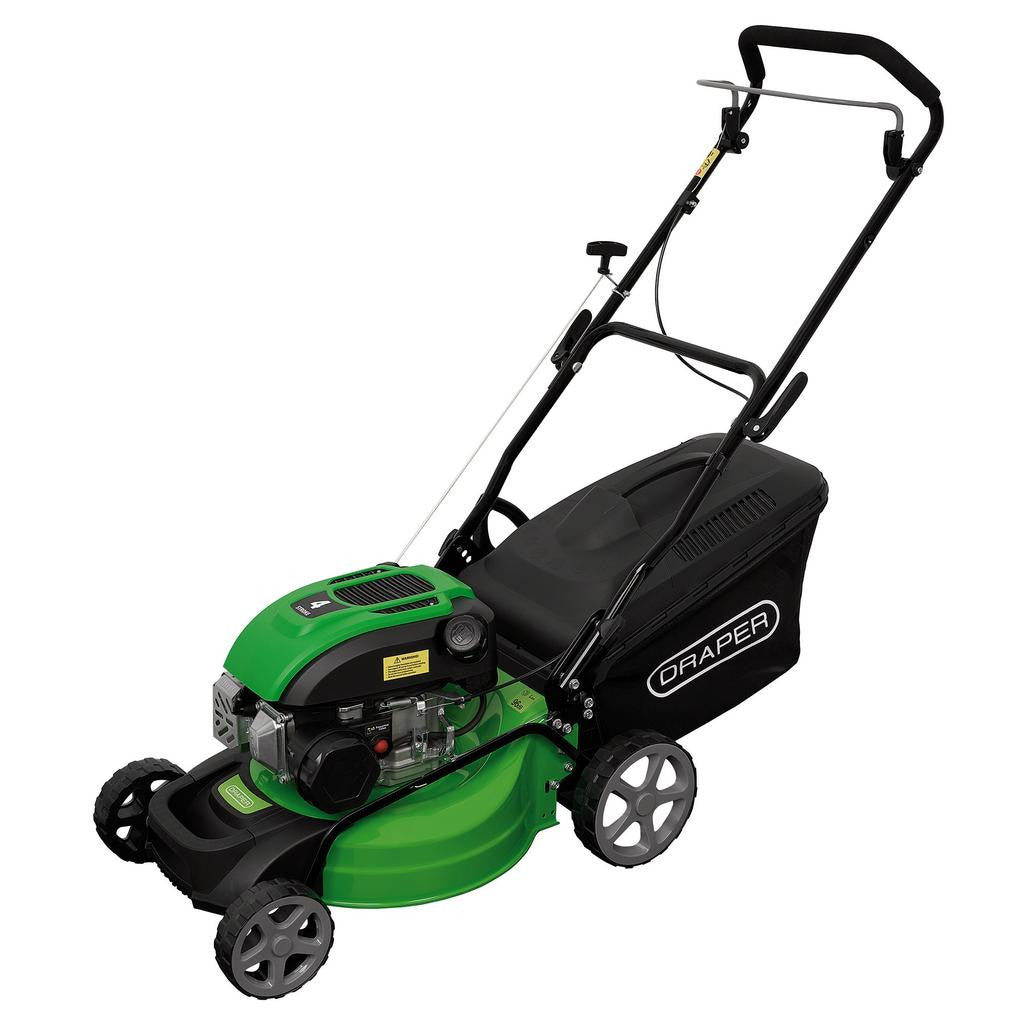 Draper Petrol Lawn Mower, 406mm, 149cc/3.1HP  30275