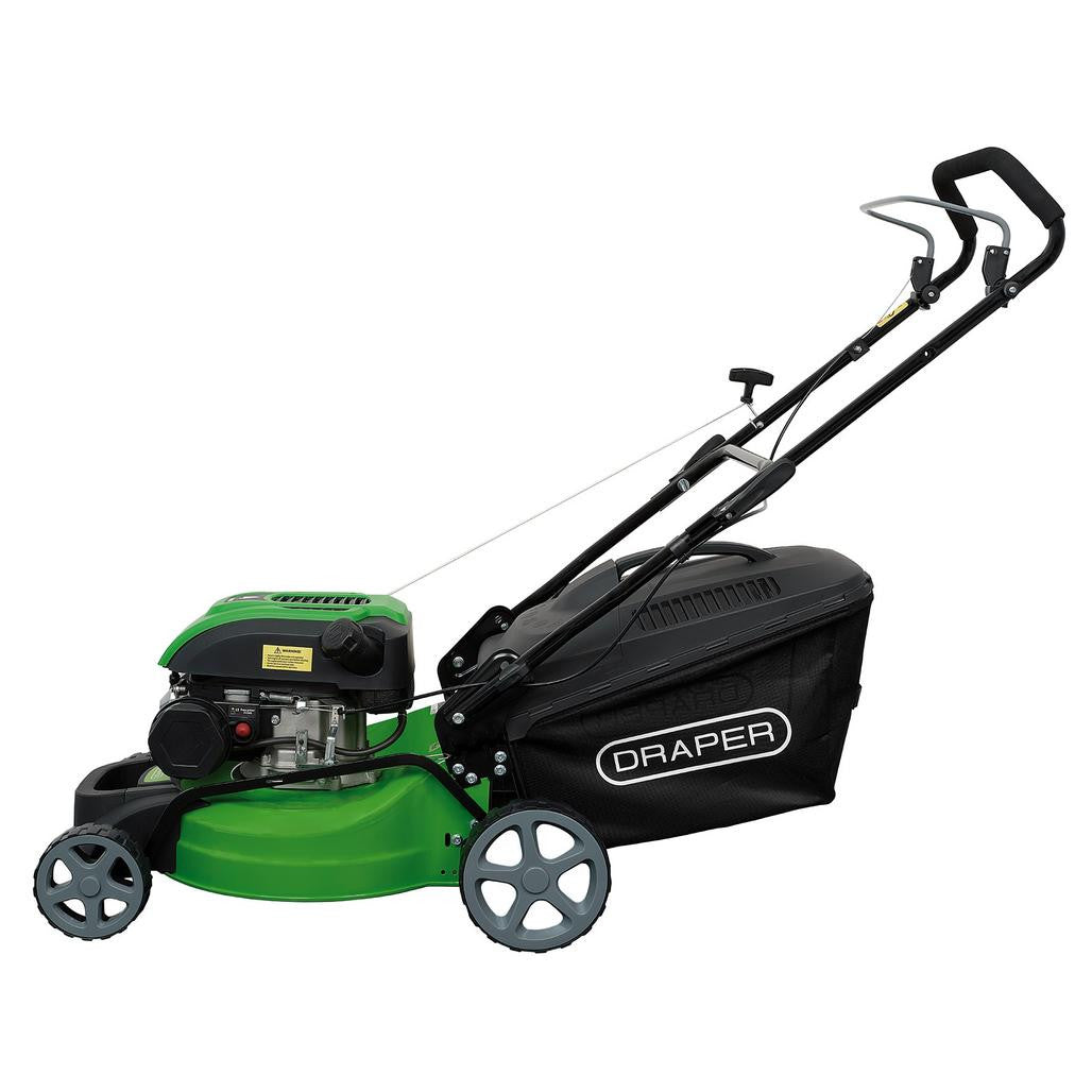 Draper Petrol Lawn Mower, 406mm, 149cc/3.1HP  30275