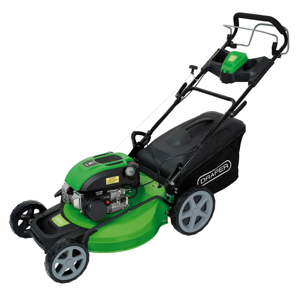 Draper Self-Propelled Petrol Lawn Mower, 508mm, 169cc/3.8HP  30276
