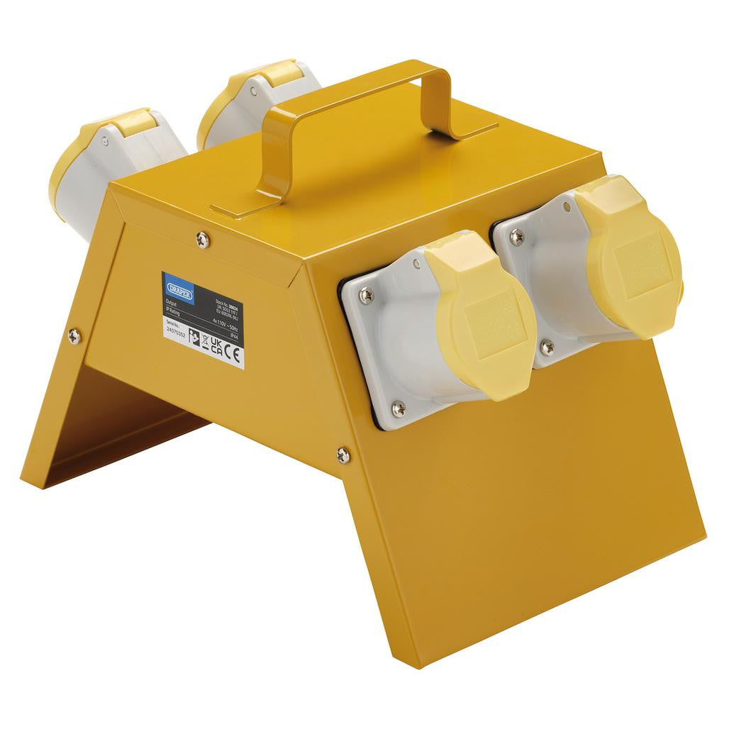 Draper 110V 4-Way Splitter Box  30624