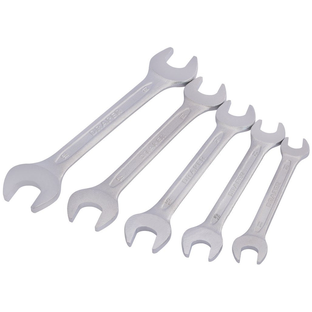 Draper Metric Open End Spanner Set (5 Piece)  30768